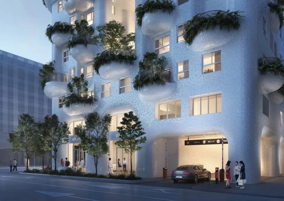 嶼 76 The Island 已於近日取代建照，將攜手誠邑築建設共同打造理想的居住空間，一共規劃76 戶住宅單位，每一戶的空間落在 37 至 46 坪之間，綠化設計更導入了街道層的植栽、私人陽台，以及 38 個獨立外立面植栽槽，並搭配多樣植物，展現台中整個地區的自然多樣性，形塑城市森林。