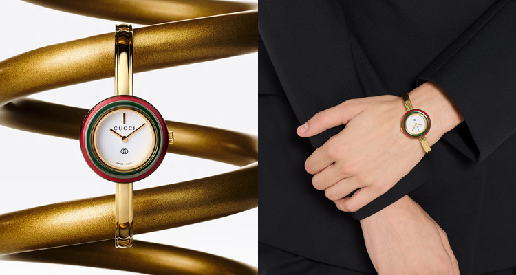 戴上不同的錶，手腕上的時光也隨之改變。從80年代的潮流文化，到2025年的工藝升級，Gucci「Play」腕錶系列之所以能再次掀起話題，不只是因為外型亮眼或風格百變的彩色錶圈，更因為它成功串起了兩個世代對時尚、對經典、對「時間」本身的共同記憶。