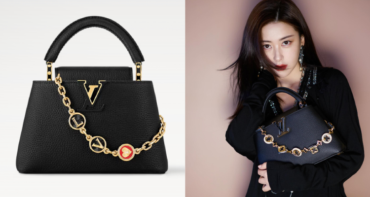 說到對經典包的偏愛，朱珠手提的這款全黑色LV「Capucines」絕對名列前茅，也是不少時尚行家心中的經典之選。如今，品牌更可透過訂製方式，打造專屬個人的獨特包款，展現個性品味。