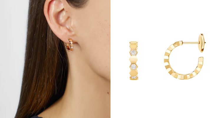 深具巧思的「Bee」珠寶系列，以「蜜蜂」、「蜂巢」以及「我愛你」三者之間的寓意作為共同靈感，孕育出富含象徵性的設計語彙。系列中最具代表性的六角蜂巢造型，不僅是Chaumet極具辨識度的經典元素，其多元且親民的價格帶也讓更多人能輕鬆入手，感受品牌獨有的優雅魅力。