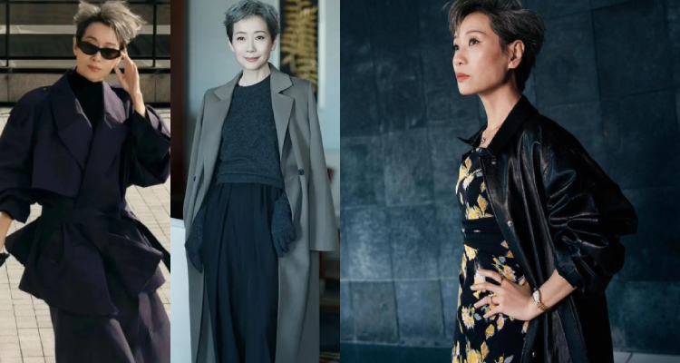 風衣、皮衣外套和軍裝感夾克...等這類剪裁結構感較強烈的單品，對葉童而言，就像是氣場延伸的造型利器。