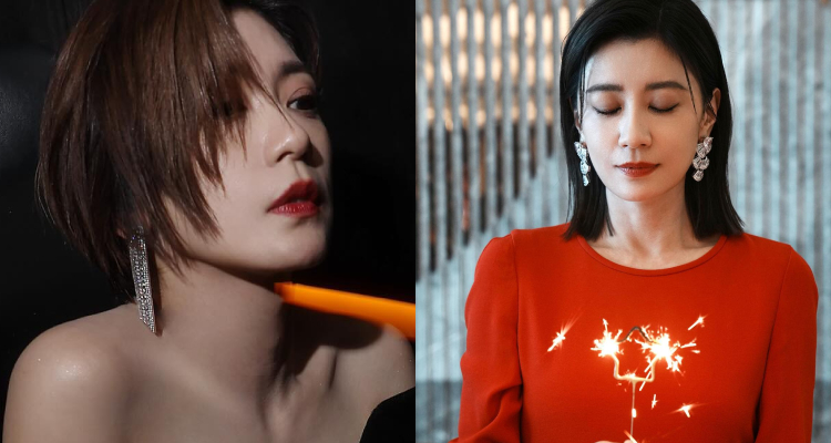 賈靜雯也特別偏好造型感強烈的耳環，透過線條、結構或不對稱等富有變化性的設計，為整體造型注入亮點。