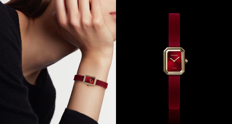 「紅色即是生命。」香奈兒女士曾如此形容。如今，這抹濃郁而性感的紅，被細膩呈現在新款「Première Ribbon Red」腕錶之上，不僅彰顯女性柔美氣質，更映照出由內而外的自信與力量，成為新一年腕間最迷人的開運象徵。