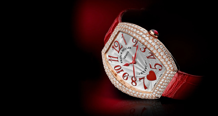 Franck Muller「Heart」系列向女性氣質致敬，以優雅流暢的錶殼輪廓和標誌性的心形元素，完美展現迷人而富有女性魅力的設計。這個系列可說是必備收藏，象徵對優雅與美的熱愛。