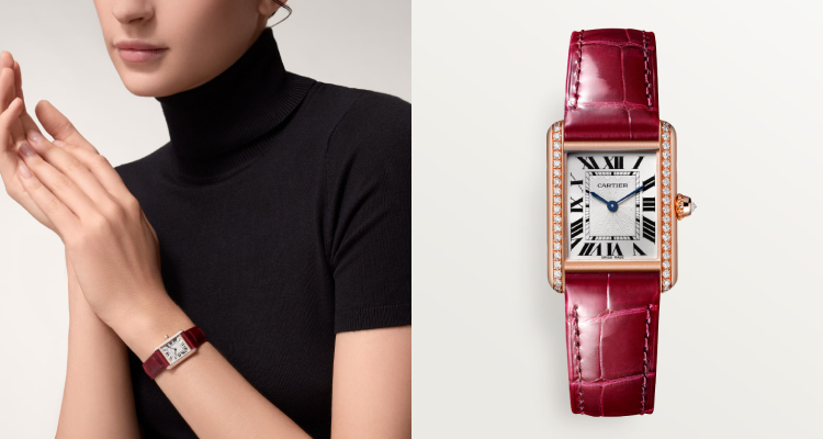 作為Cartier最具代表性的經典腕錶之一，「Tank」坦克錶系列不僅象徵永恆風格與優雅格調，更是許多名錶入門者心中的理想首選。