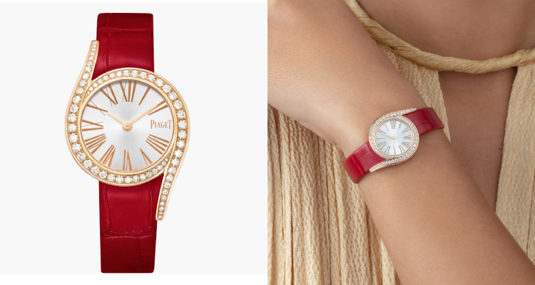 Piaget重新詮釋自1960與 1970年代古董珠寶錶的「Limelight Gala」系列。這系列最鮮明的標誌，莫過於錶緣上形似兩個數字「9」的不對稱交疊設計，搭配簡練線條與鑽石鑲嵌，展現令人一眼辨識的華麗感。