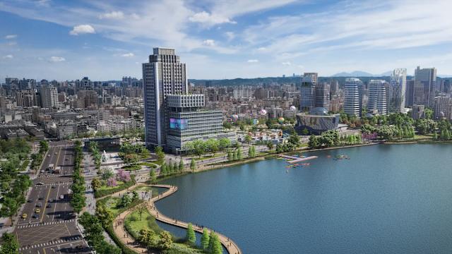 桃園鐵路「中路車站」完工後，亦將帶動周邊整體建設與發展。桃園市政府近日將此區域定位為「第二市政園區」，結合中路重劃區與鄰近的中路車站，園區規劃進駐市政服務大樓與市議會兩大公共設施，並整合道路系統、捷運規劃等大眾運輸工具，推動鐵路地下化周邊土地轉型，打造未來城市核心，補足超過 40 年歷史的舊市府園區之不足。