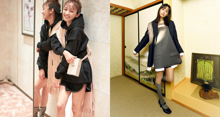 陳意涵這種露出適當肌膚的穿法，不僅讓造型更時尚，也自然而然地帶出減齡活力感，讓她的私服穿搭看起來年輕又有精神。