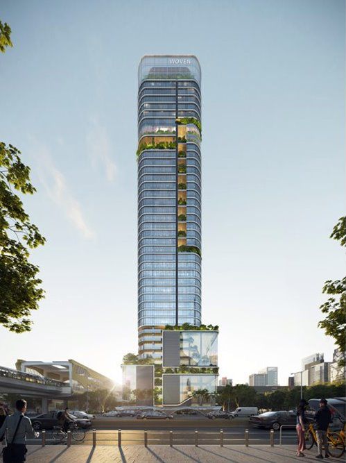 坐落於台中市西屯區台灣大道與文心路口，將迎來一座超高建築新地標，命名為「台中捷運綠線市政府站（G9-1）土地開發案」。本案規劃興建地上 43 層、樓高 208 公尺的開發大樓，由冠德建設股份有限公司攜手中鹿開發股份有限公司獲選為最優申請人，預估投資金額逾 106 億新台幣。整體結合車站、城市、公園、商場與旅宿等多元機能，打造豐富且具指標性的重要場域。