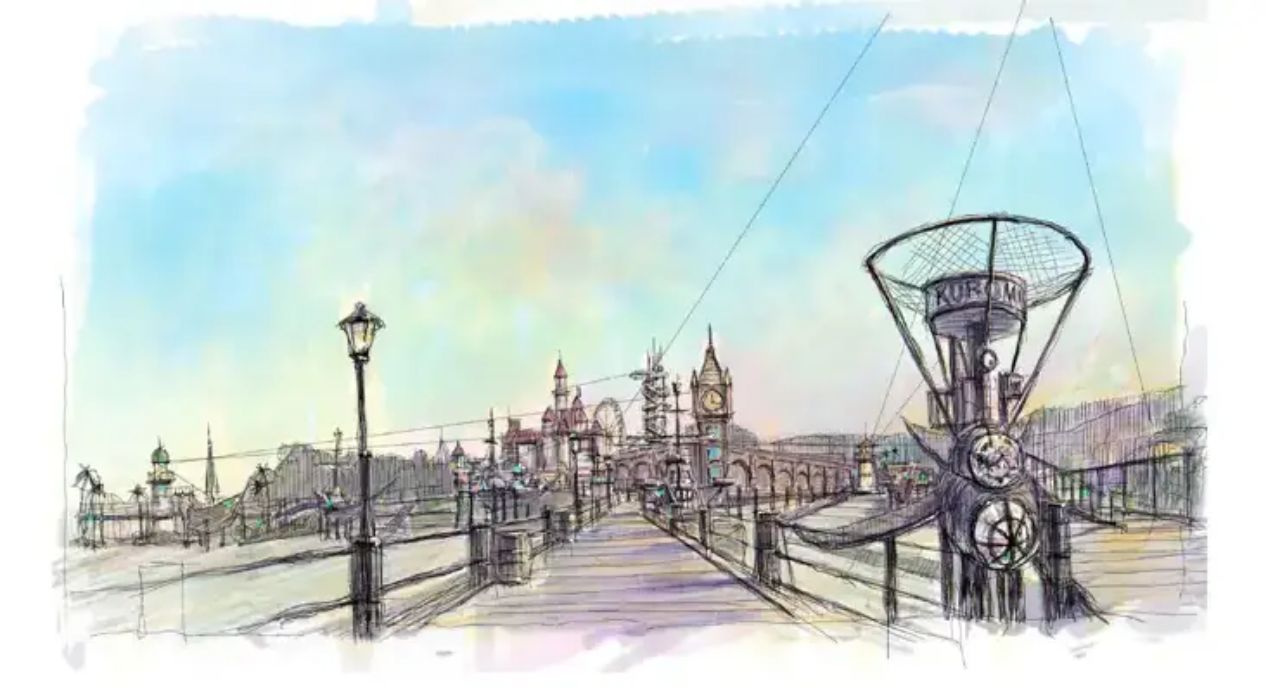 由於三麗鷗和諧樂園坐落於山坡地形，本次整修計畫希望營造「天空中的遊樂園」氛圍。雖然目前細節仍在規劃階段，但已提到將設置纜車系統，方便遊客在高低起伏的園區間移動，並加設戶外遮棚，讓園區在雨天或烈日曝曬時也能維持舒適體驗。此外，也規劃興建全新的露天劇場，作為舞台表演與音樂演出的場地。