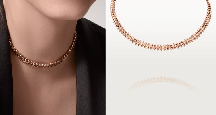 Cartier「Clash」中性珠寶系列,自問世以來,便廣受珠寶愛好者與藝人追捧。其設計靈感源自性格矛盾、對立卻互補的人格特質,透過尖銳與圓潤、剛硬與柔美交錯的線條與結構,呈現剛柔並濟的獨特美感。
