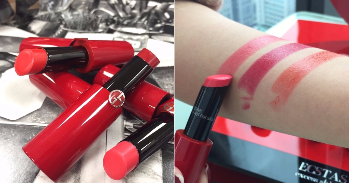 Giorgio Armani 奢華訂製緞光水唇膏