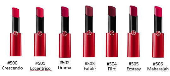 Giorgio Armani 奢華訂製緞光水唇膏