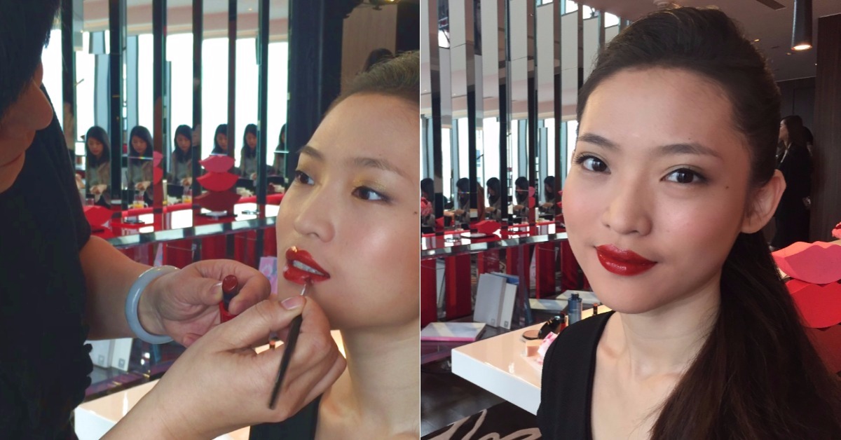 Giorgio Armani 奢華訂製緞光水唇膏