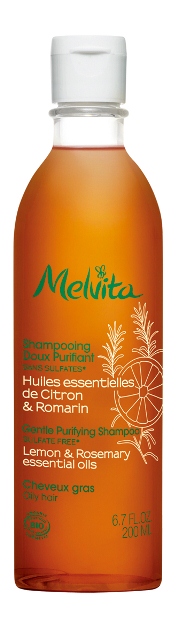 Melvita 歐盟BIO淨化洗髮精 ,200ml,580元。