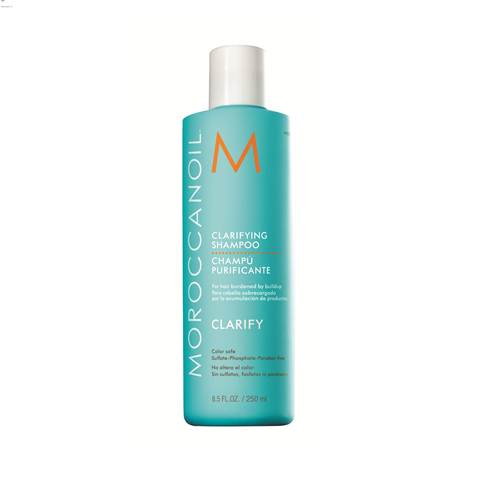 Moroccanoil 優油深層淨化洗髮露,250ml,900元。