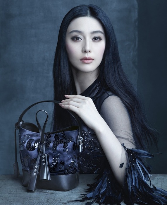 范冰冰擔任 Louis Vuitton 的代言人。