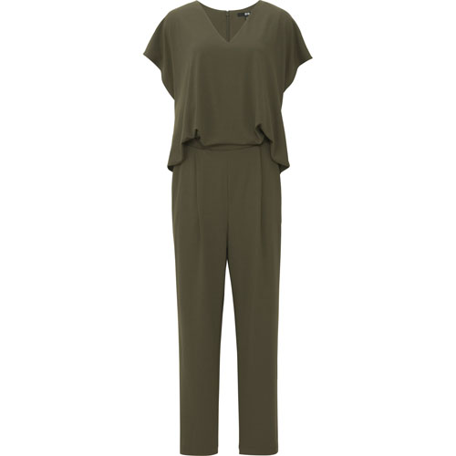 Uniqlo女裝垂墜風細肩帶上衣,790元。