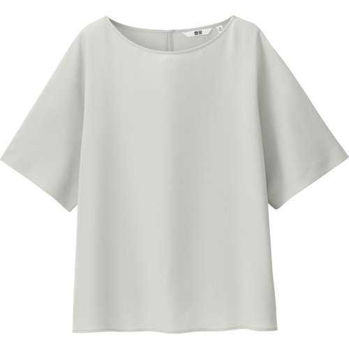 Uniqlo女裝垂墜風細肩帶上衣,790元。