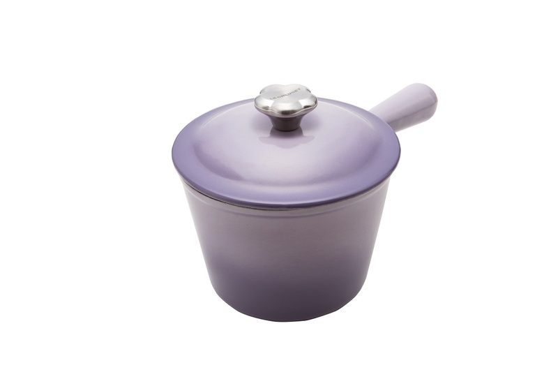 LE CREUSET 鑄鐵溫莎單柄鍋(藍鈴紫)原價11000元