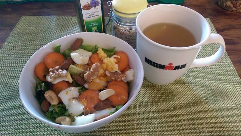 向不健康的食物說再見,馮云天天自製健康餐點。
