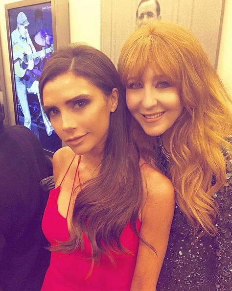 夏洛特緹布瑞 Charlotte Tilbury 和 維多利亞貝克漢Victoria Beckham 的合照