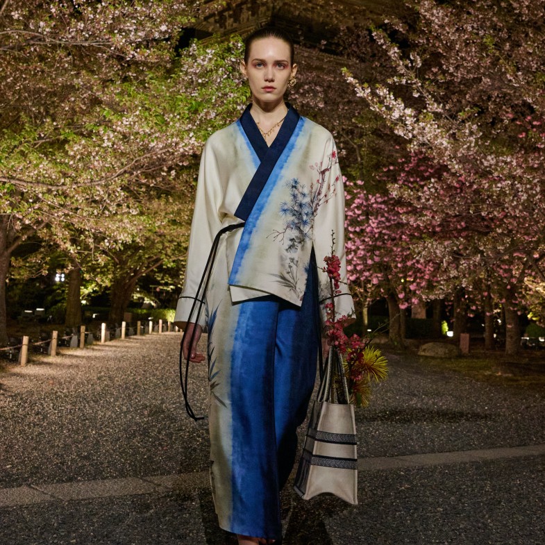 Dior 2025早秋系列於京都登場！5大亮點介紹，「改良式和服」成本季焦點！