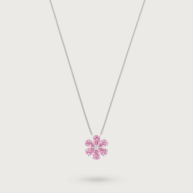 粉紅珠寶項鍊推薦8選！HW海瑞溫斯頓、寶格麗、Chaumet一篇看