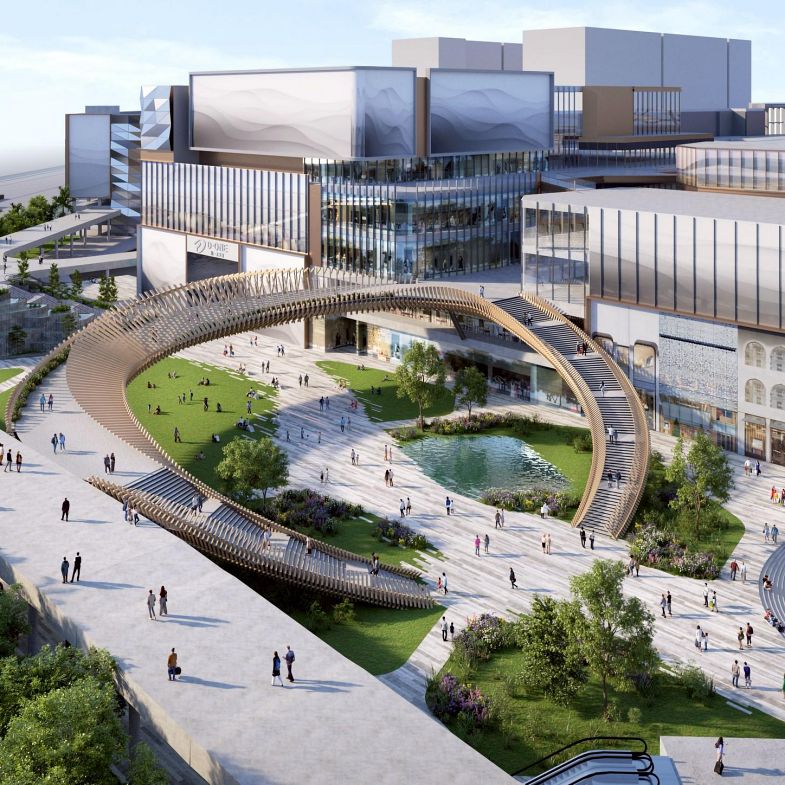 全台五大百貨新地標：台灣最大星巴克「Dream Plaza」、台中最大商場「D-ONE」、新竹最高樓「未來之心」