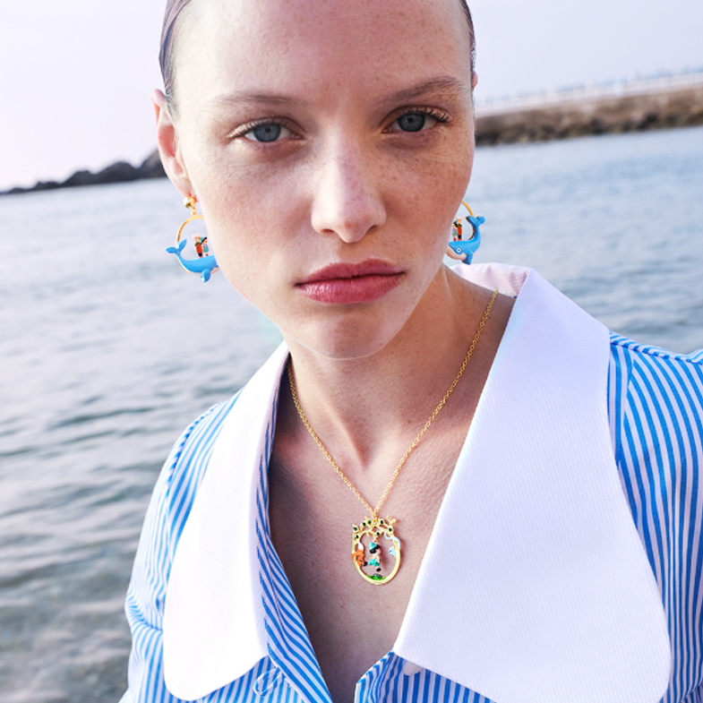 法式輕珠寶 Les Néréides 秋冬新品濃濃異國風！花卉項鍊、耳環到戒指做工精緻又可愛，女孩們怎麼能不心動