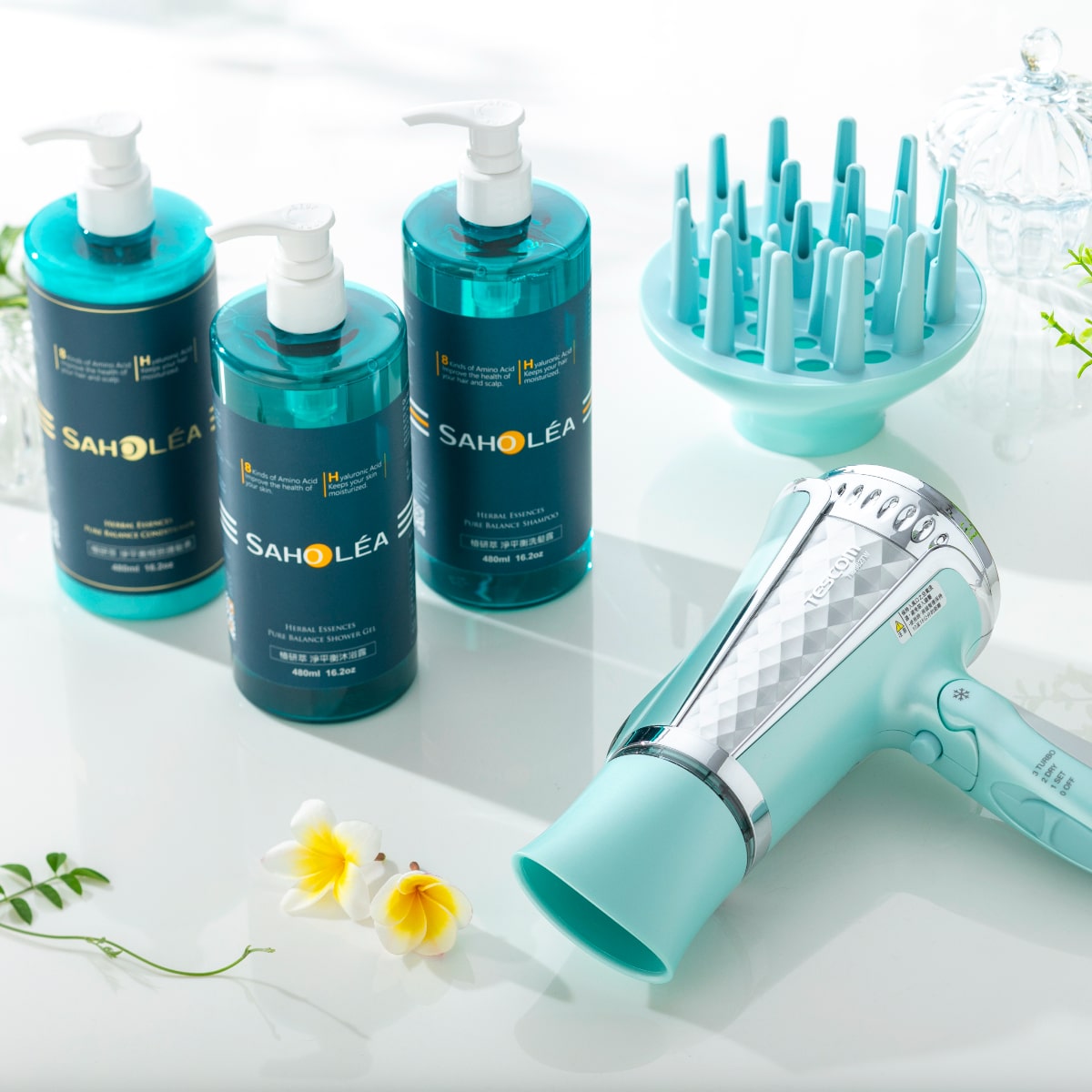 頭皮也要去油解封！髮界最強聯名「淨平衡系列Ｘ負離子吹風機」，解決油頭扁塌，打造人間最美蓬鬆水波紋