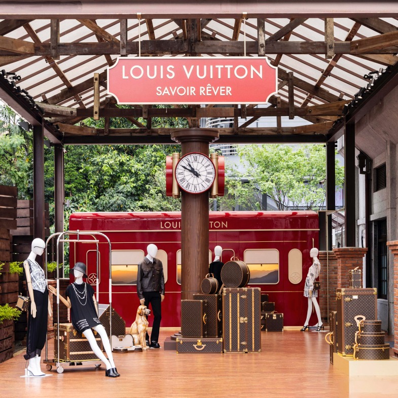 LV把法國月台搬到瓶蓋工廠！台灣限定硬箱、破億頂級珠寶成焦點