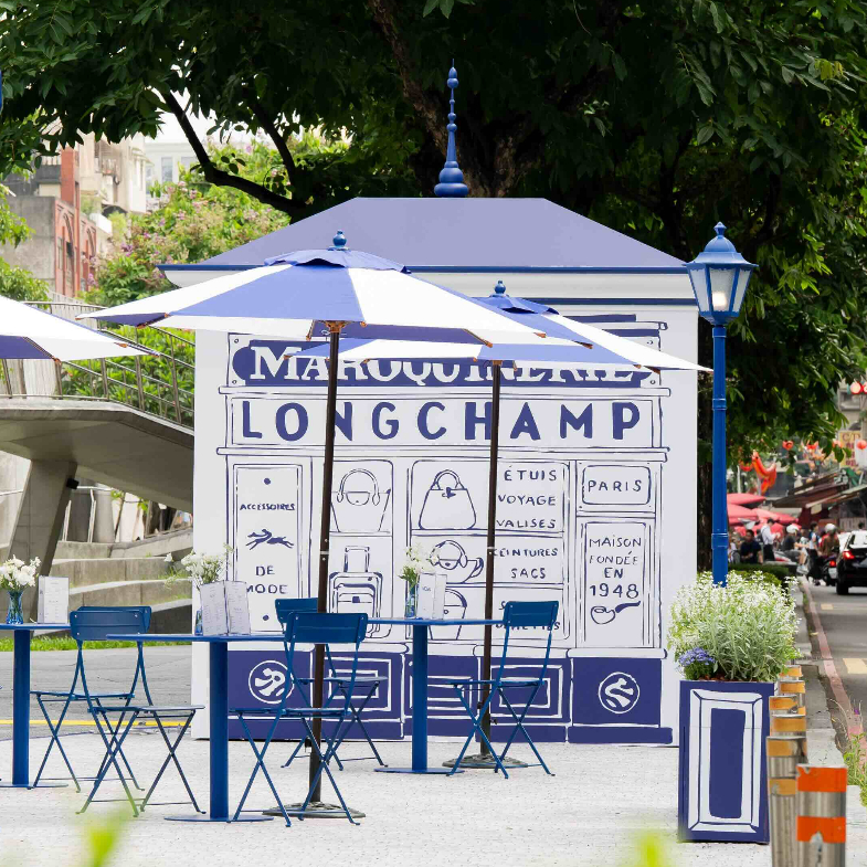 Longchamp攻佔%Arabica中山店！咖啡、可頌、鮮花...所有法式元素一次滿足