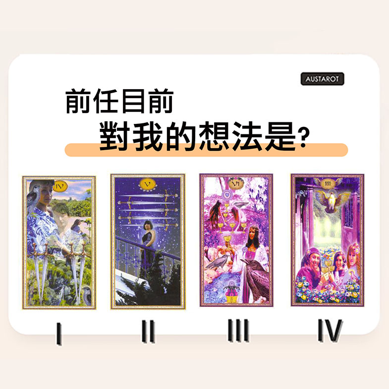 【塔羅占卜】前任目前對我的想法是？