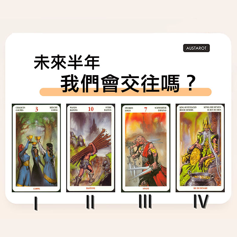 【塔羅占卜】未來半年我們會交往嗎?