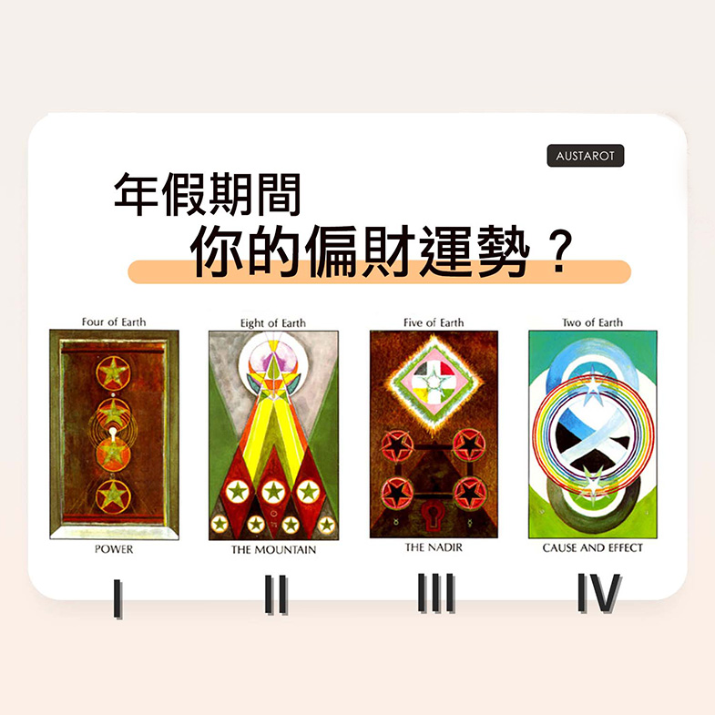 【塔羅占卜】年假期間你的偏財運勢？