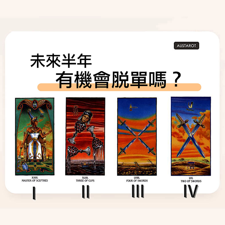 【塔羅占卜】未來半年有機會脫單嗎？