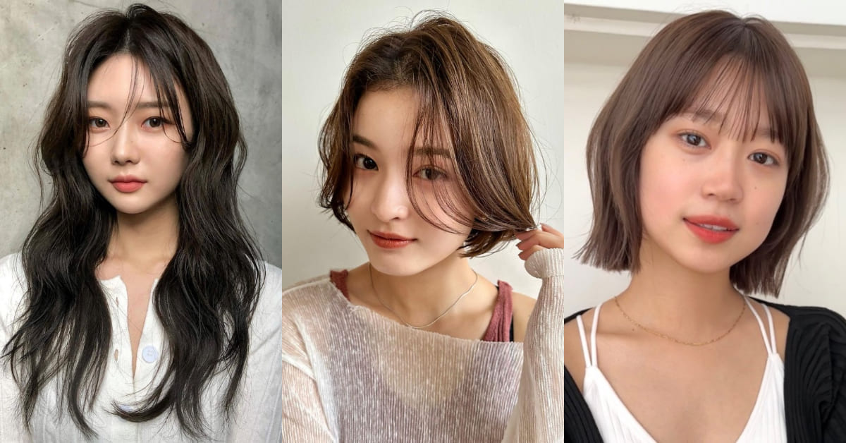 「方臉女孩」髮型這樣選!5款修容級造型,齊瀏海寬度要小心、小臉訣竅是燙捲 | Bella.tw儂儂