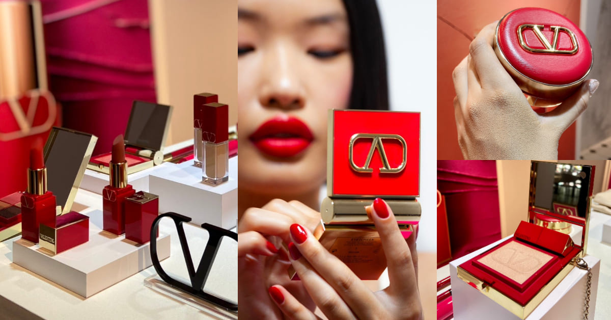 Valentino Beauty正式登台！10大高顏值美妝7月開賣，業界最輕粉底、迷你包彩妝盒搶先入手 Bella.tw儂儂