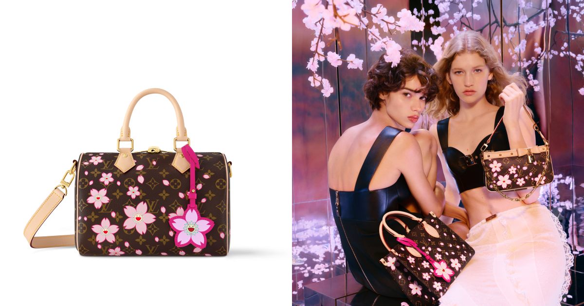 LV x村上隆2025聯名再掀熱潮！「櫻花包」推薦Top6：Speedy25內行人搶收