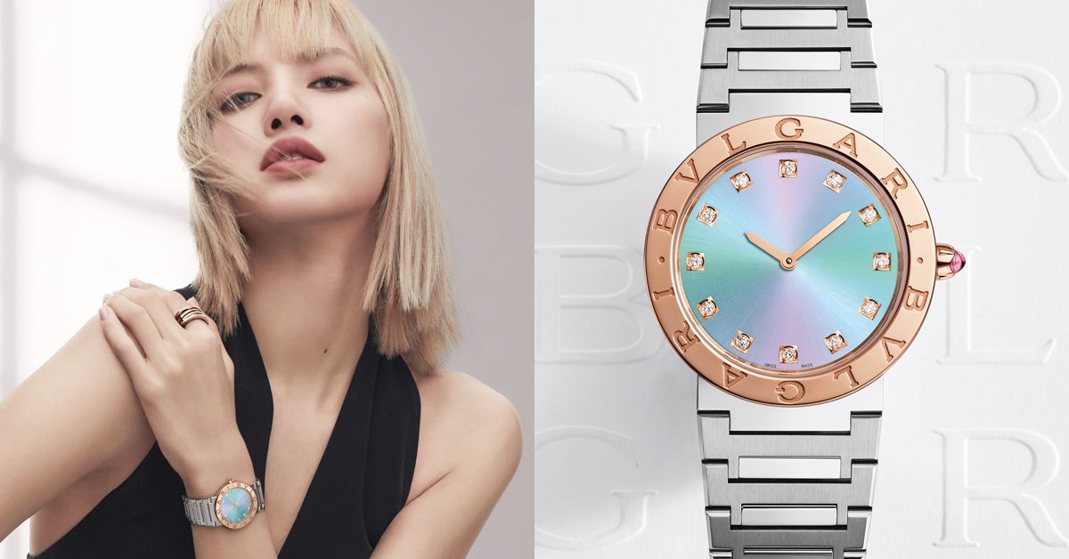 粉絲手刀預備！「寶格麗 × BLACKPINK LISA」聯名錶報到，獨角獸虹彩面盤太夢幻、23mm錶徑全球限量僅300只！ | Bella.tw儂儂